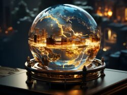 3d-render-hologram-globe-background