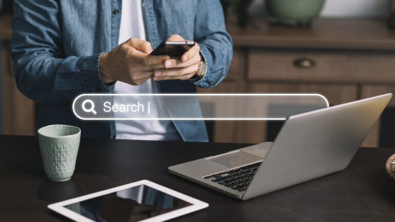 homepage-concept-with-search-bar